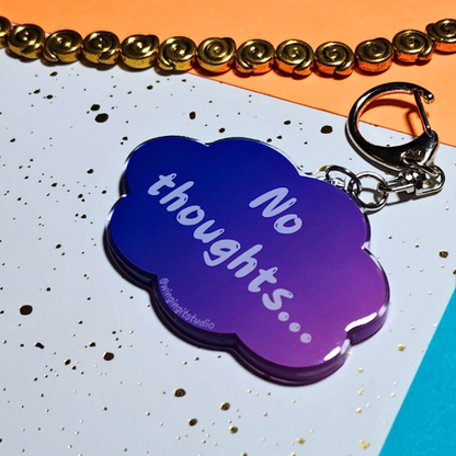 No Thoughts Bubble Charm