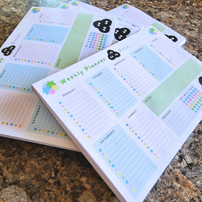 Soot Sprite - Studio Ghibli Weekly Calendar Planner