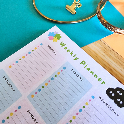 Soot Sprite - Studio Ghibli Weekly Calendar Planner
