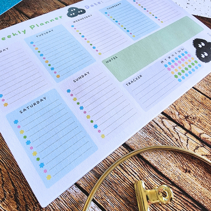 Soot Sprite - Studio Ghibli Weekly Calendar Planner