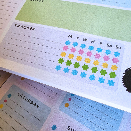 Soot Sprite - Studio Ghibli Weekly Calendar Planner