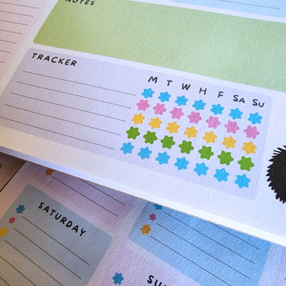 Soot Sprite - Studio Ghibli Weekly Calendar Planner
