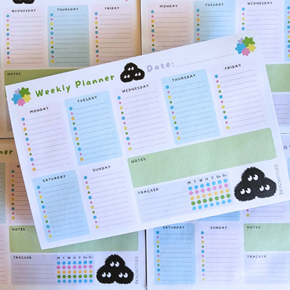 Soot Sprite - Studio Ghibli Weekly Calendar Planner