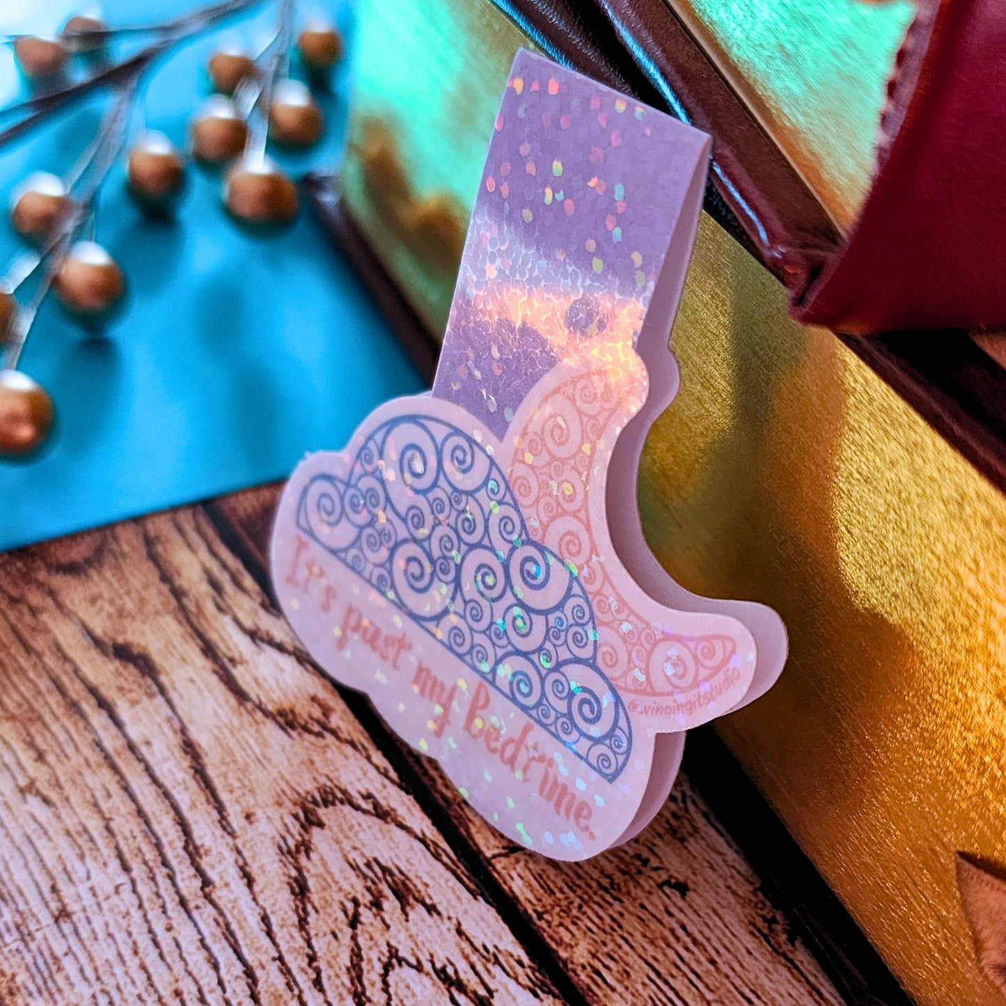 It's Past My Bedtime Magnetic Bookmark