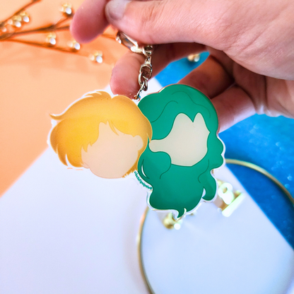 Sailor Uranus and Sailor Neptune Charm