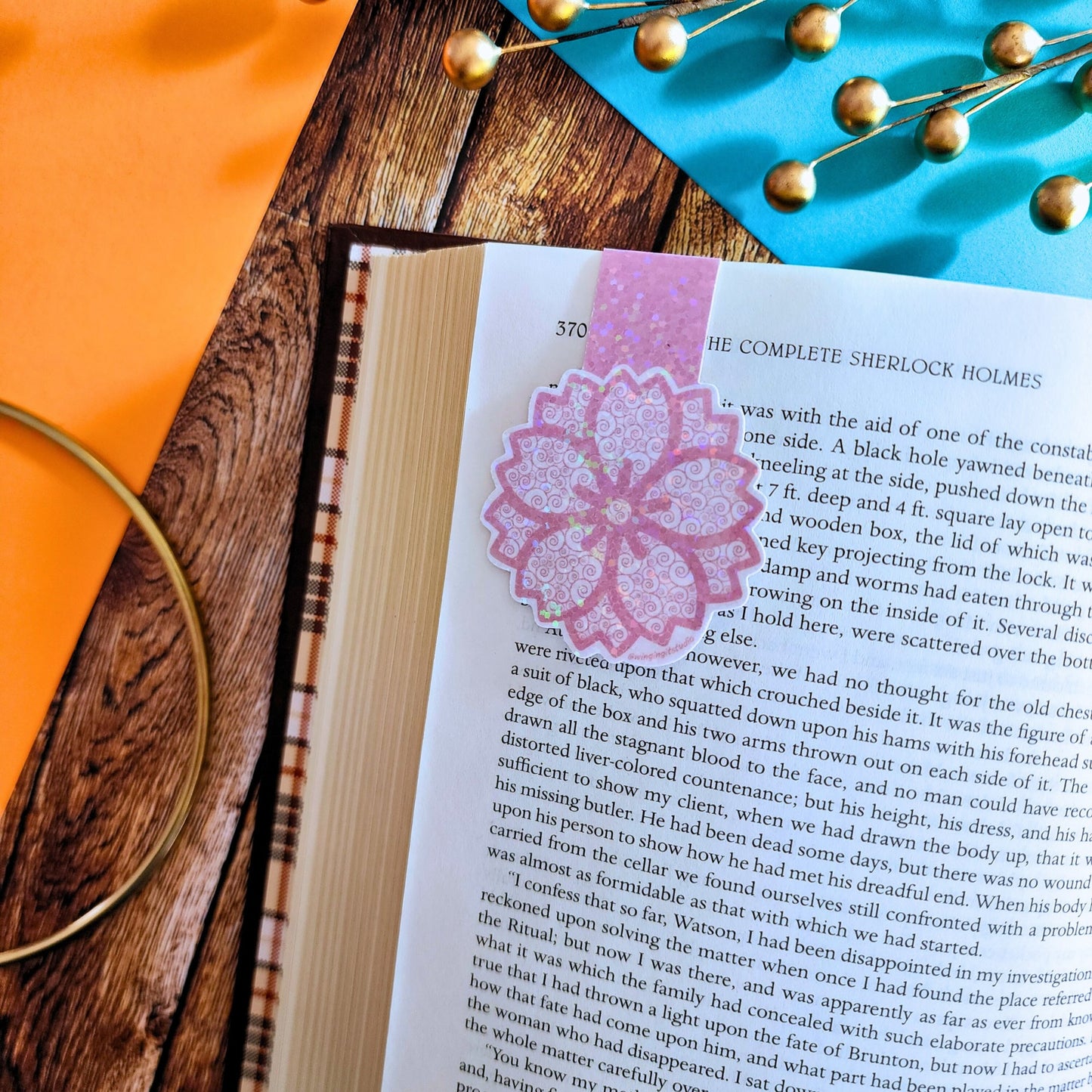Sakura Magnetic Bookmark