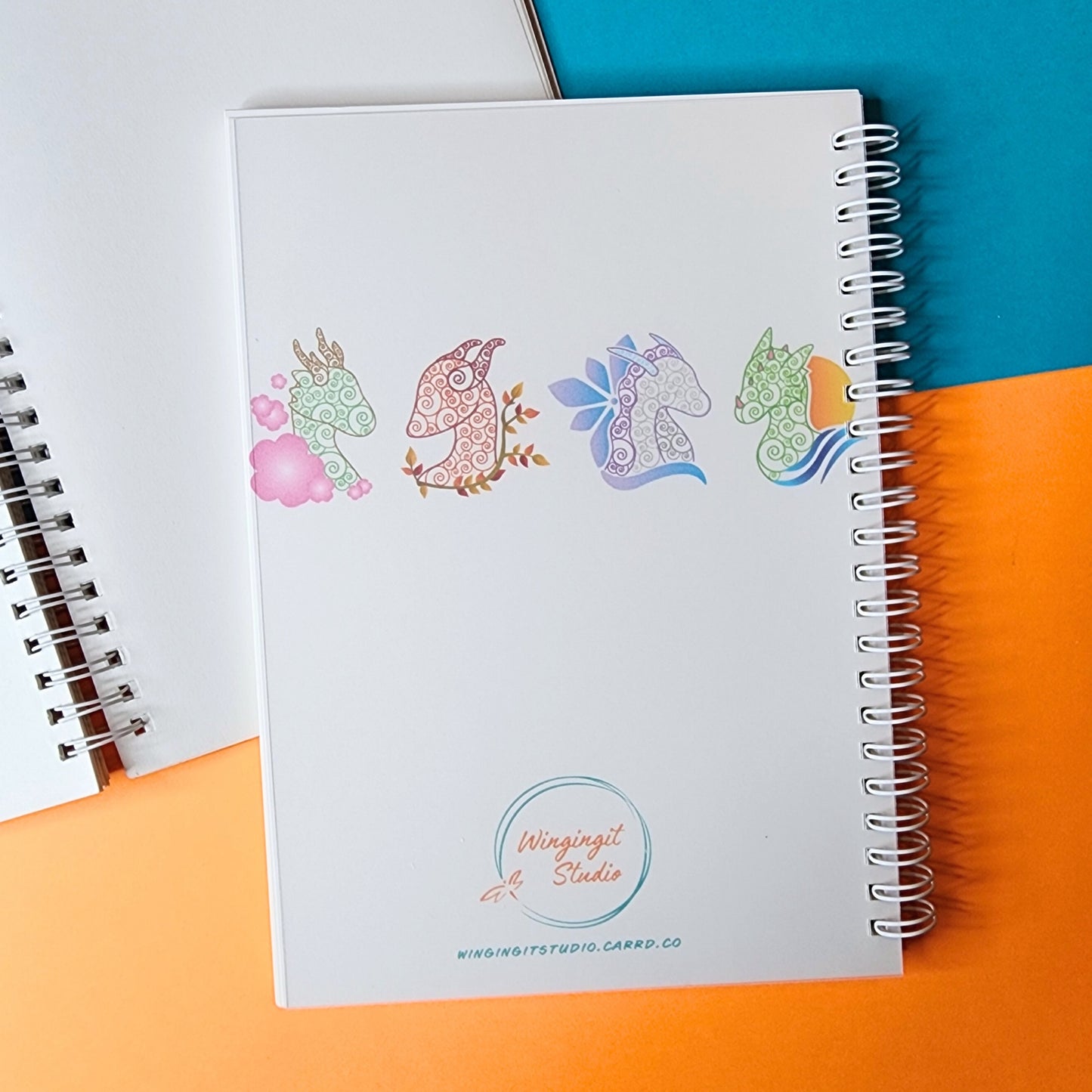 Seasonal Dragons Stickerbook