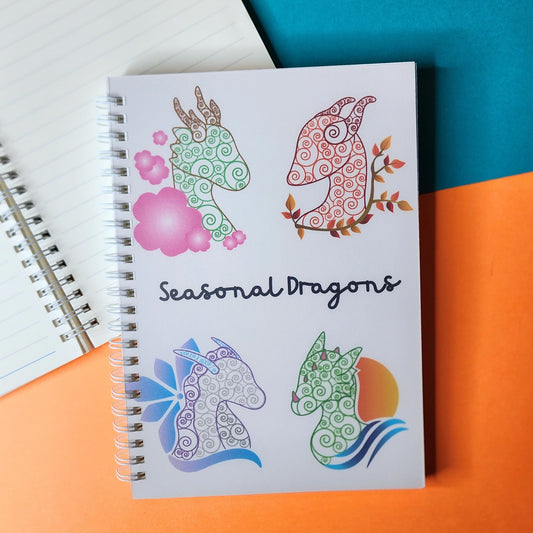 Seasonal Dragons Notebook