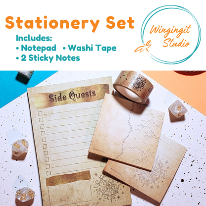 Side Quest Notepad